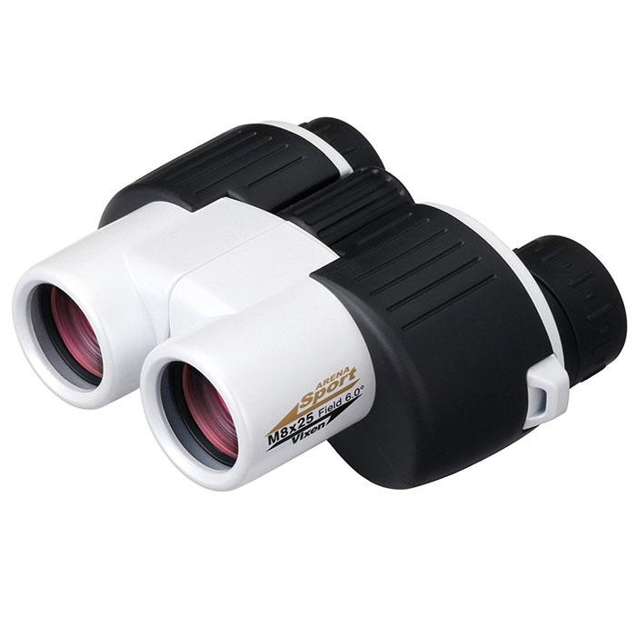 VIXEN 8倍 双眼鏡 アリーナスポーツ M 8x25 レッド／ホワイト スポーツ観戦 ビクセン_4