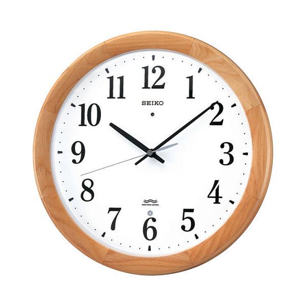 【セイコー】壁掛け時計 SEIKO 電波クロック 木枠 セイコー 壁掛け時計 : HD Yahoo!Shop