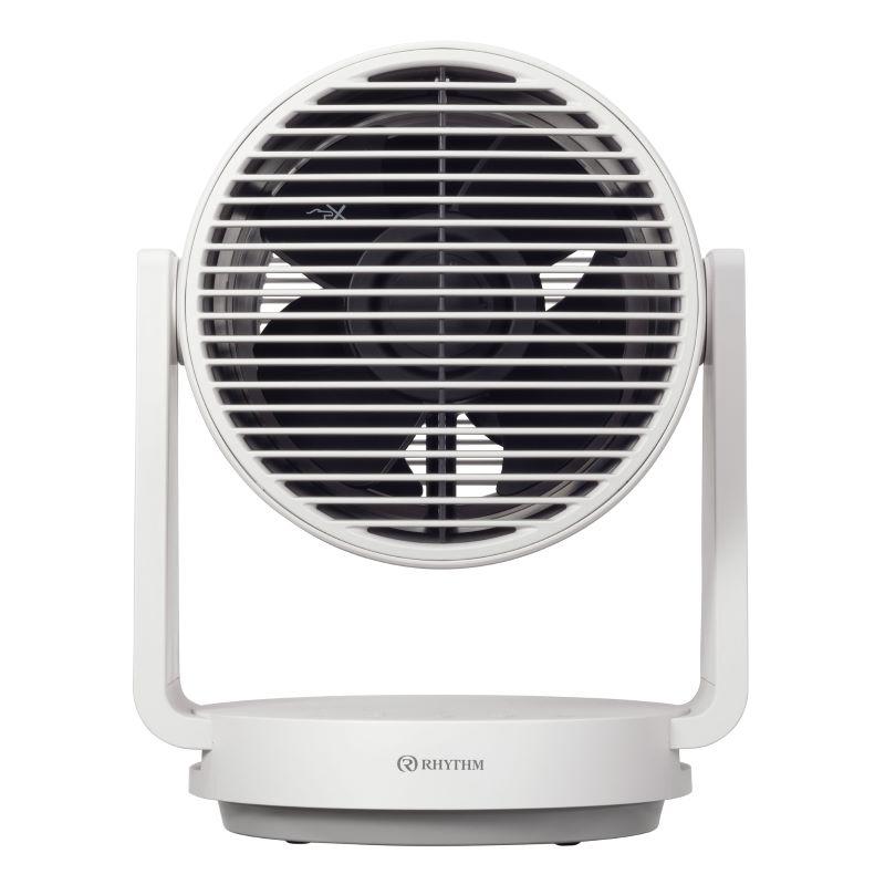 2重反転ファンサーキュレーター 40畳 グレー　リズム9ZFA39RH82 RHYTHM サーキュレーター Silky Wind Circulator 大風量 静音 2重反転