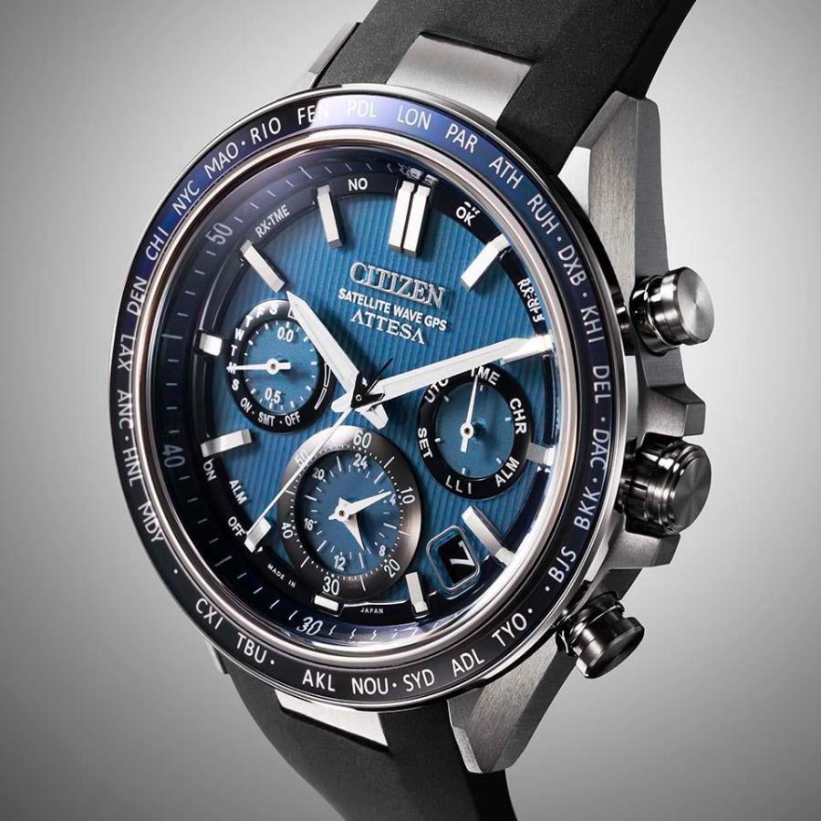 CITIZEN ATTESA ACT Line GPS衛星電波ソーラー CC4050-18L シチズン アテッサ 腕時計｜hyobando｜05