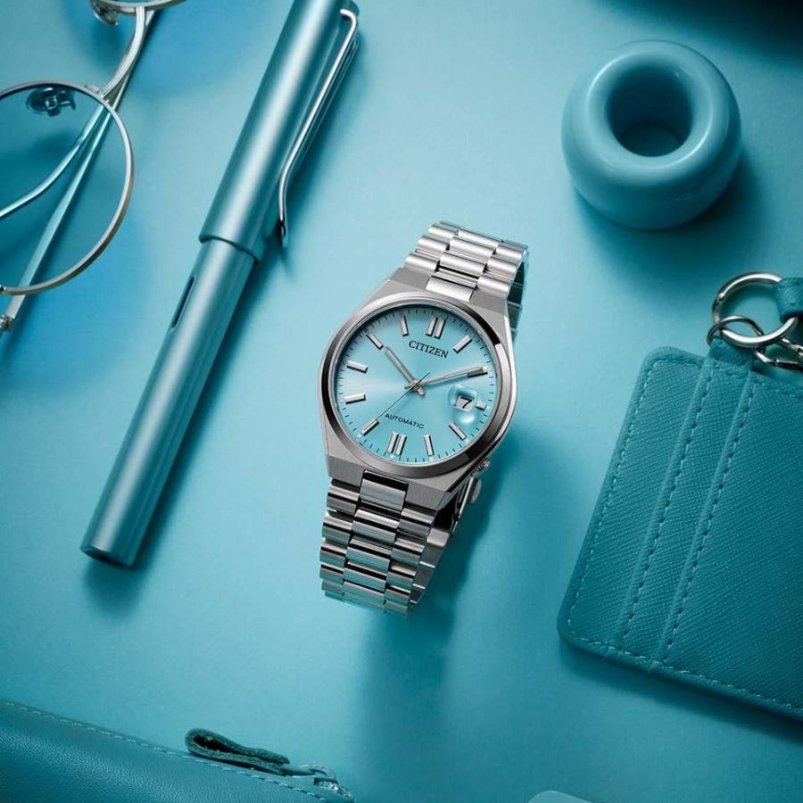 CITIZEN COLLECTION 機械式 自動巻き ターコイズ シチズン コレクション 腕時計の画像