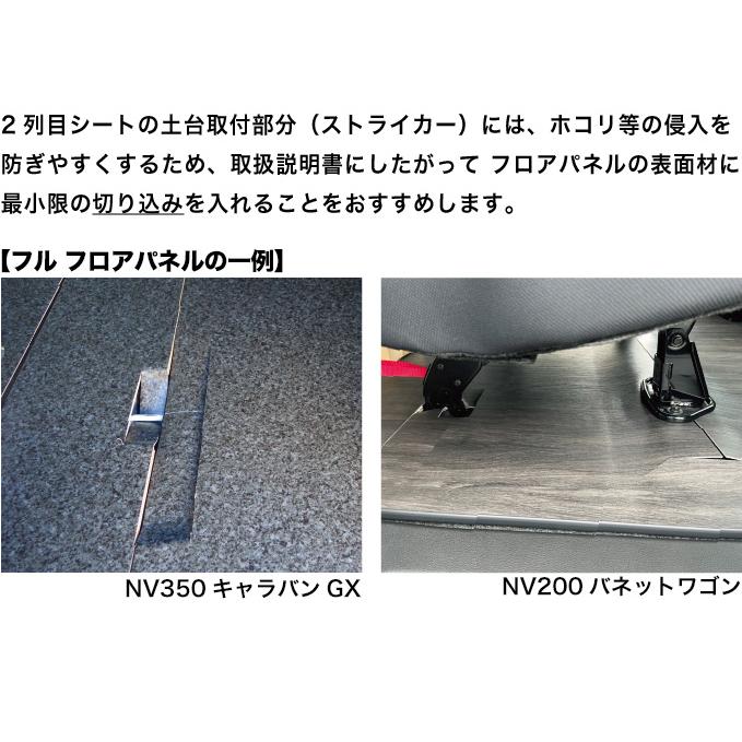 ハイエース ハイエース200系 標準DX3/6人用 床張りキット フルフロア