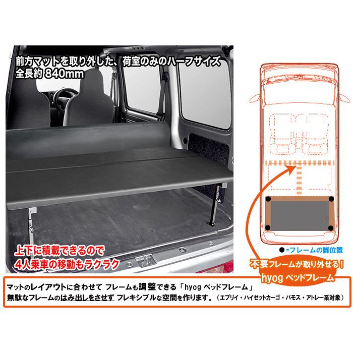 アトレー アトレーワゴン S321/S331 ロングサイズベッドキット 車中泊