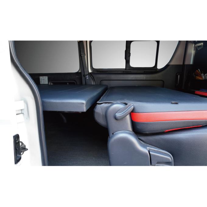 ハイエース ベッドキット 200系 標準S-GL用 ステッチレザー 車中泊仕様