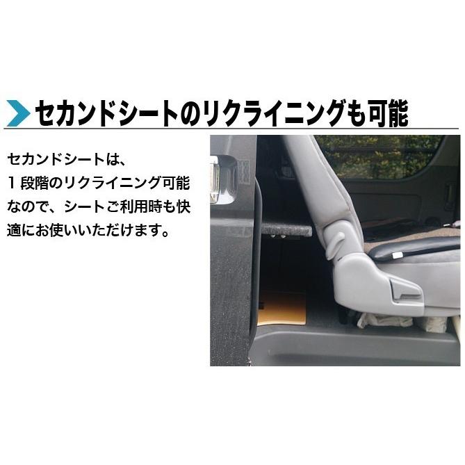 ハイエース ベッドキットBOXタイプ DX3/6用 トランポ仕様 スチール