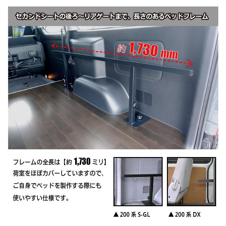 ハイエース ベッドキット用ベッドフレームのみ 標準・ワイド・DX ハイエース ベッドキット用ベッドフレームのみ 標準・ワイド・DX