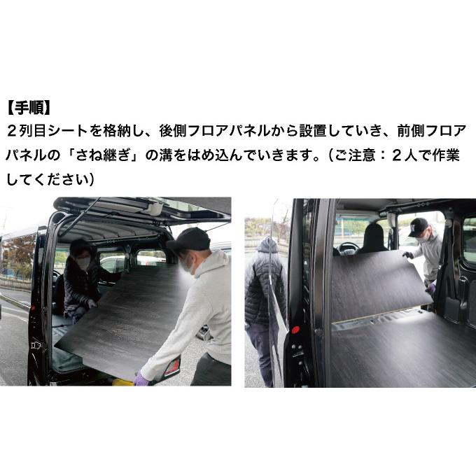 ハイゼット ハイゼットカーゴ クルーズ 床張りキット S700V/710V専用