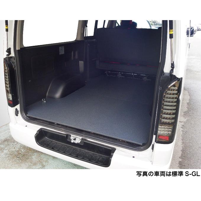ハイエース 200系 標準S-GL カーゴフロアパネル 床張り ハイエース 200系 標準S-GL カーゴフロアパネル 床張り