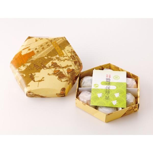 「三島製菓」播州赤穂 塩味饅頭（6個入） |  | 02