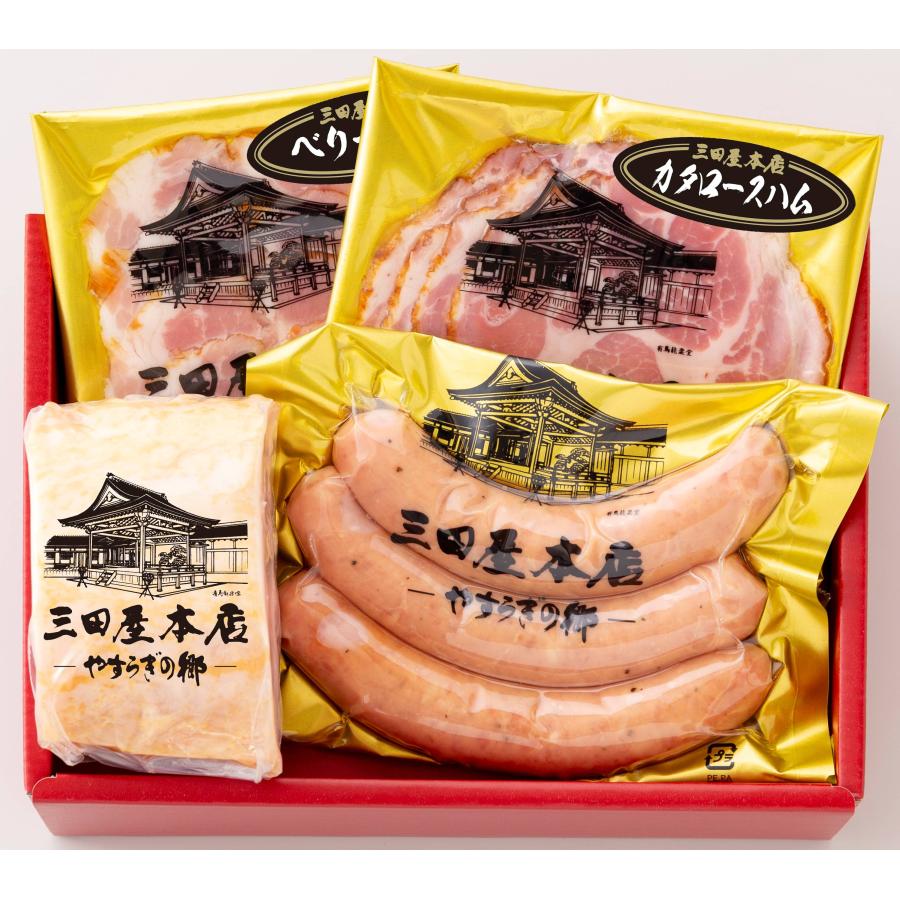 全国送料込み「三田屋本店」ロースハム詰合せ SEY-3（冷蔵