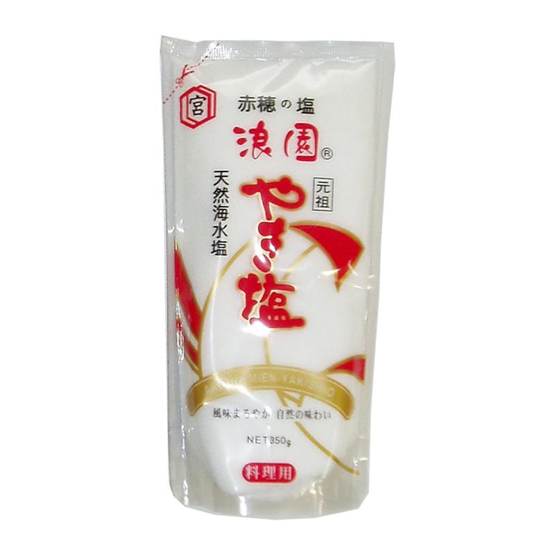 「ひょうごふるさと館」ミヤザキ食塩工業 赤穂の塩 浪園やき塩350g（117-16） | 