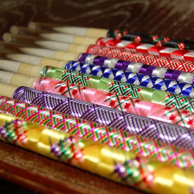 ひょうごふるさと館」西田筆店 有馬人形筆 大筆1小筆1 桐箱入り（832