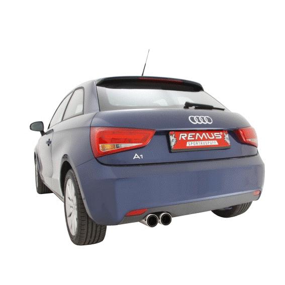 REMUS レムス マフラー 044108 0584C アウディ A1(8X) 1.4TFSI ('11-) -8XCAXの画像