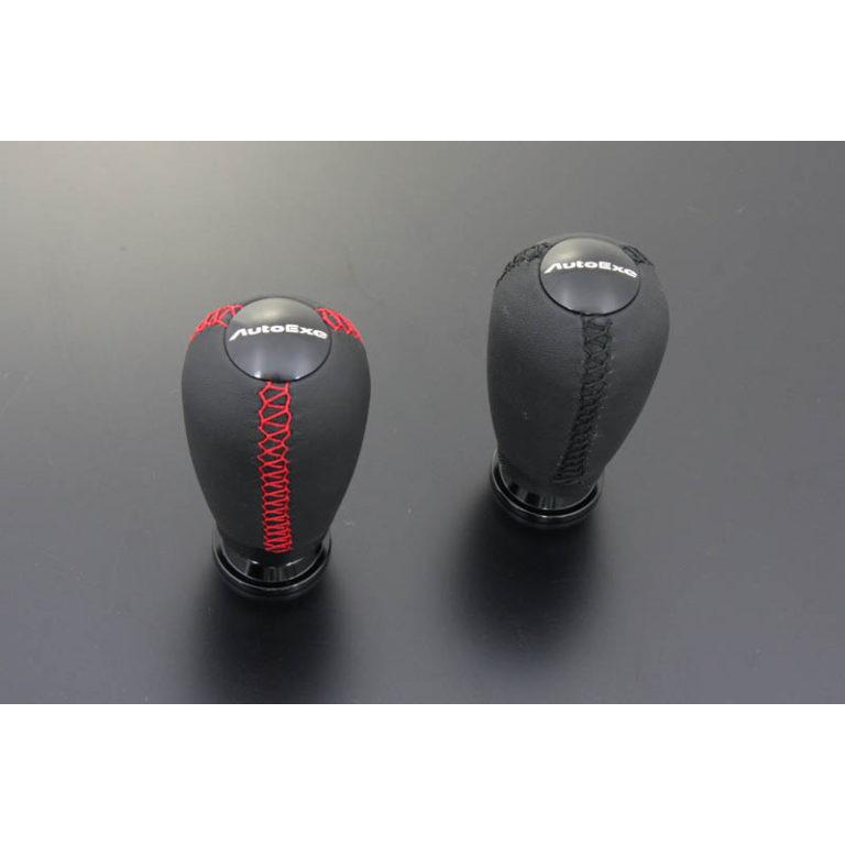 オートエグゼ(AUTOEXE) シフトノブ レッドステッチ・ブラックステッチ 