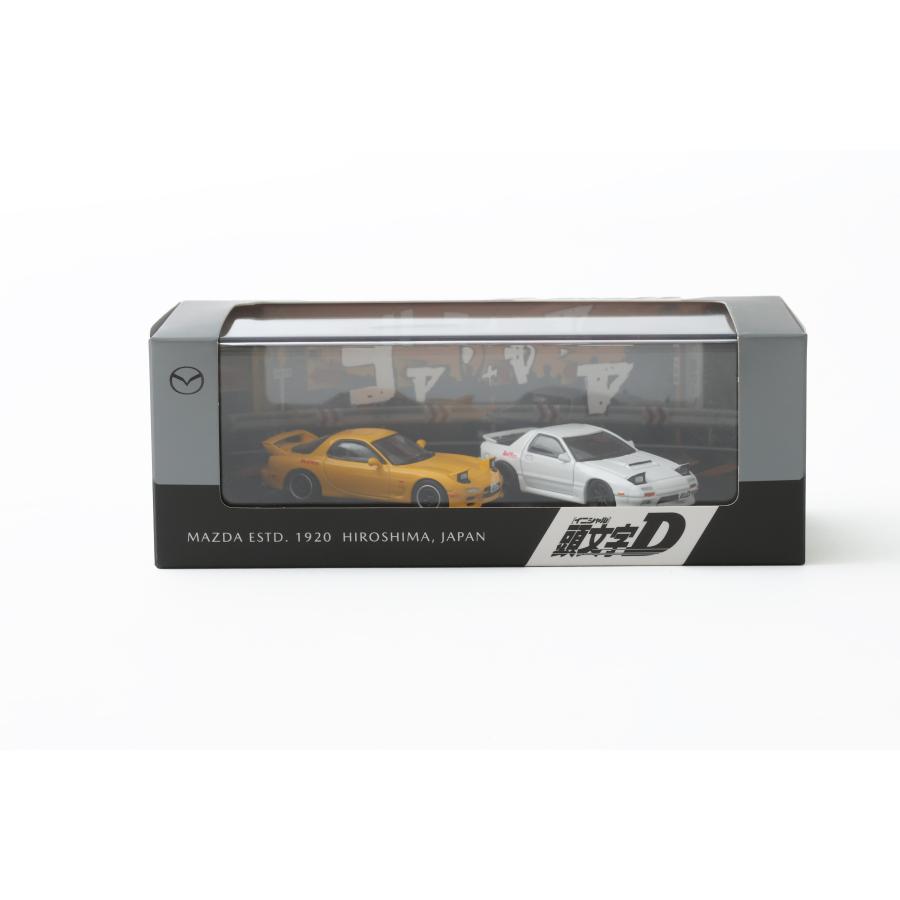 頭文字D RX-7（FC&FD）モデルカー2台セット 1/64 イニシャルD MAZDA ×『頭文字D』高橋兄弟のRX-7モデルカー |  | 01