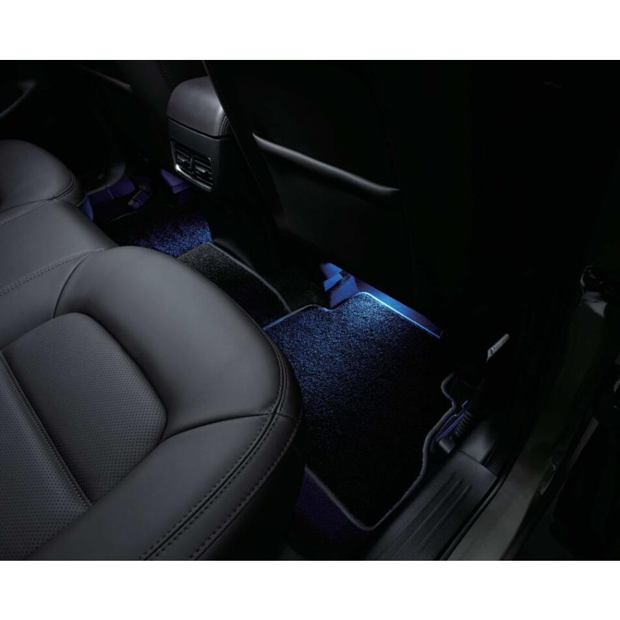 マツダ フットランプイルミネーション CX-5(KF系) フロントリアセット マツダ（Mazda） マツダ（MAZDA）フットランプイルミネーション(ブルー