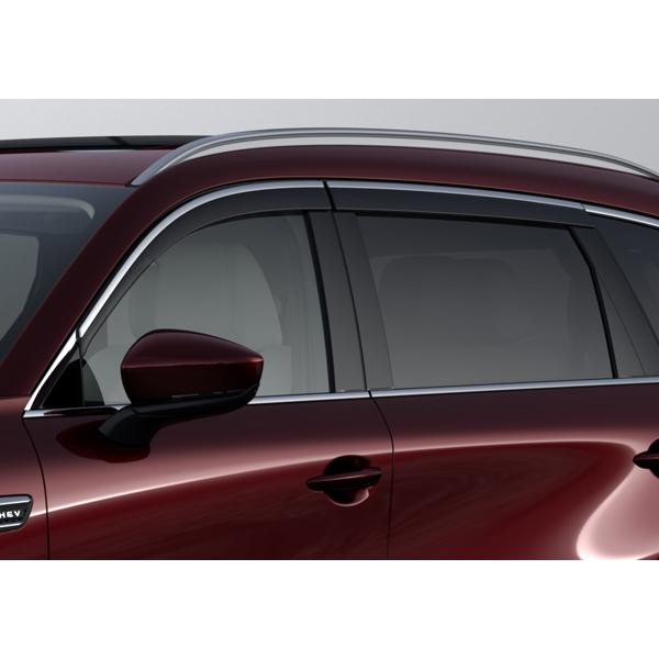 マツダ（Mazda） マツダ純正オプション アクリルバイザー 1台分・4枚