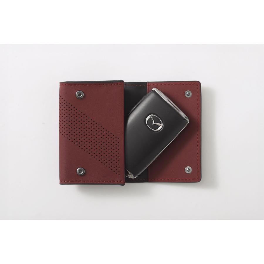 マツダ純正皮キーカーバ マツダ（Mazda） マツダ純正 セレクティブキーシェル レザー ブラウン