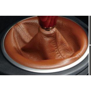 ロードスター マツダ（MAZDA）シフトブーツ(本革) タン /NC