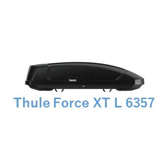 THULE スーリー(Thule) ルーフボックス Thule Force XT L ブラック 