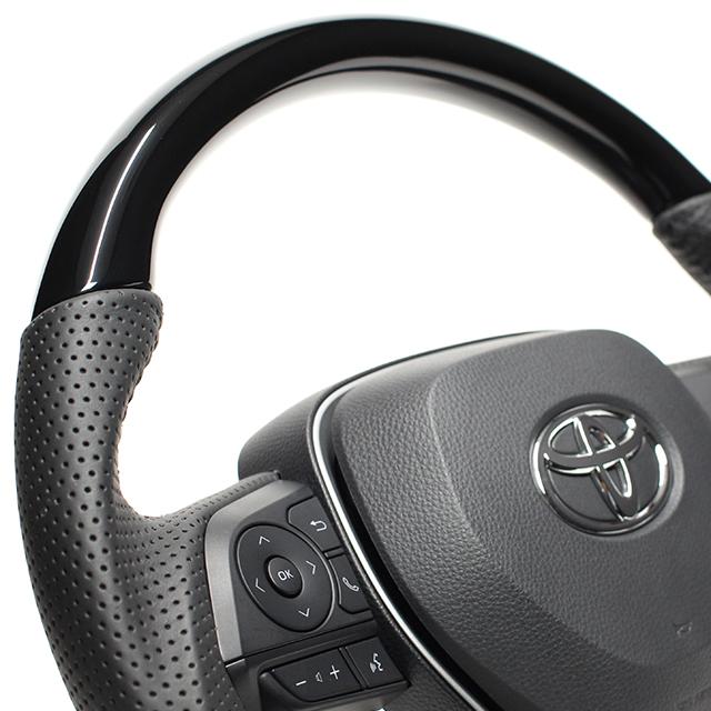 REAL（レアル） ステアリングハンドル ピアノブラック ブラック