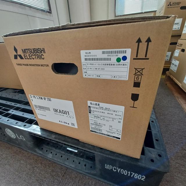 SF-PR 3.7kW 200V 4P 三菱電機 モーター 三相誘導電動機(全閉外扇形 
