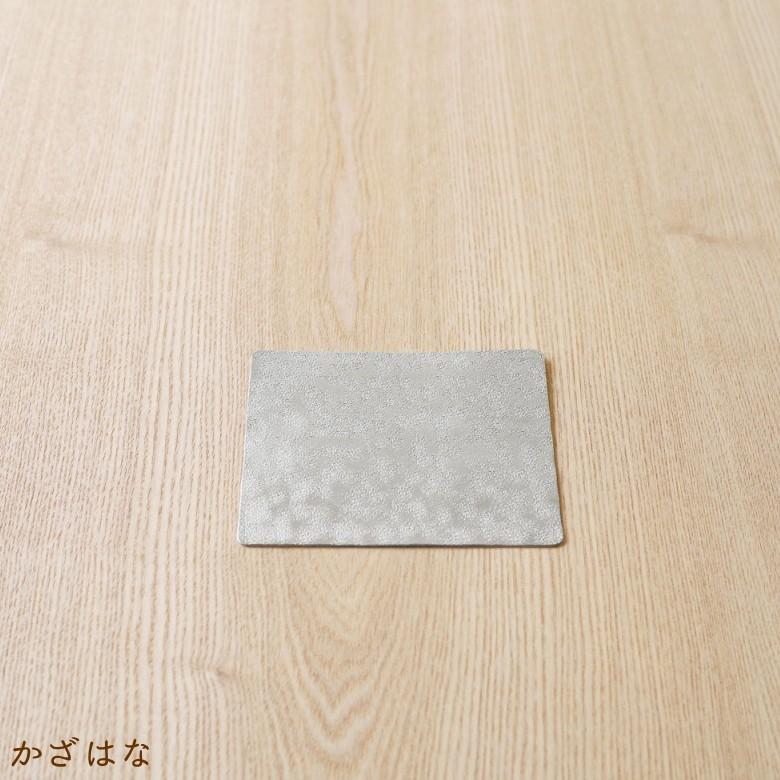錫 すずがみ（錫紙）S 13×13（cm）かざはな さみだれ あられ syouryu