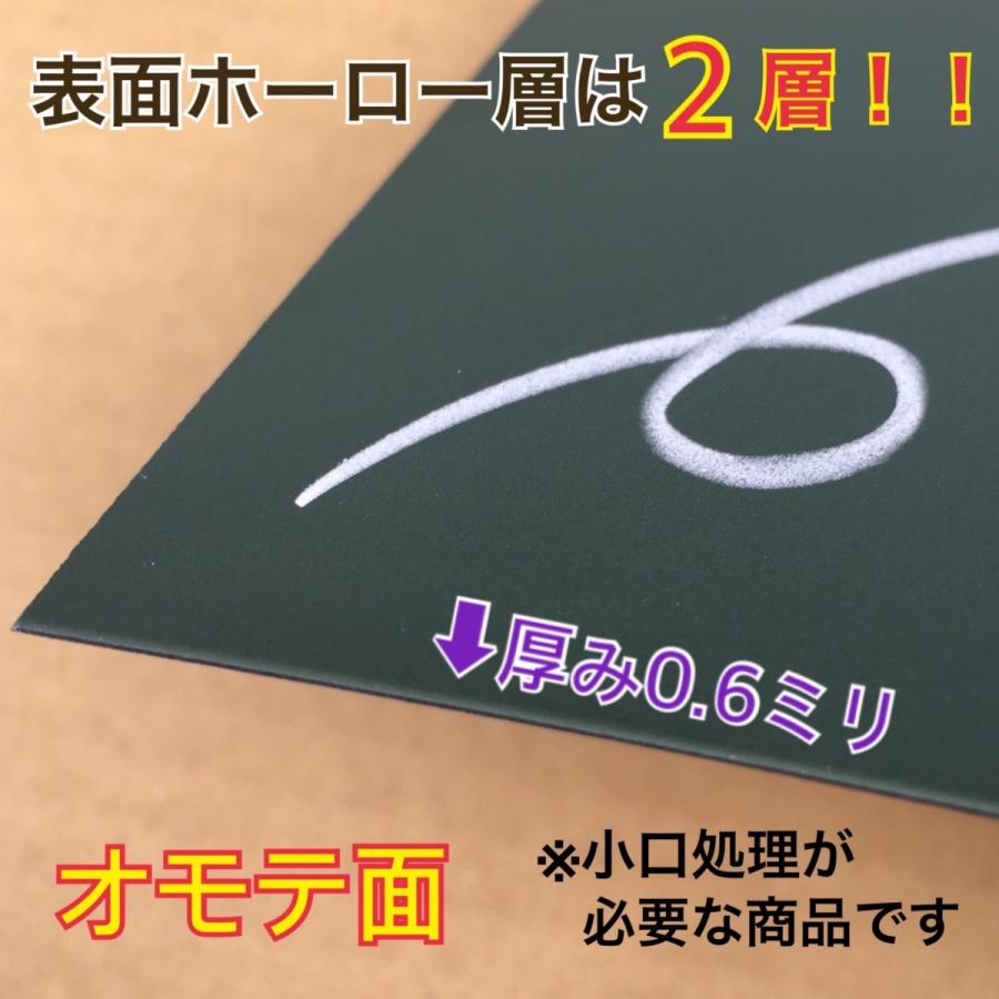 ホーロー鉄板 黒板 表面材 パネル チョークグリーン 無地 0.6mm厚 1500mm×4490mmの画像