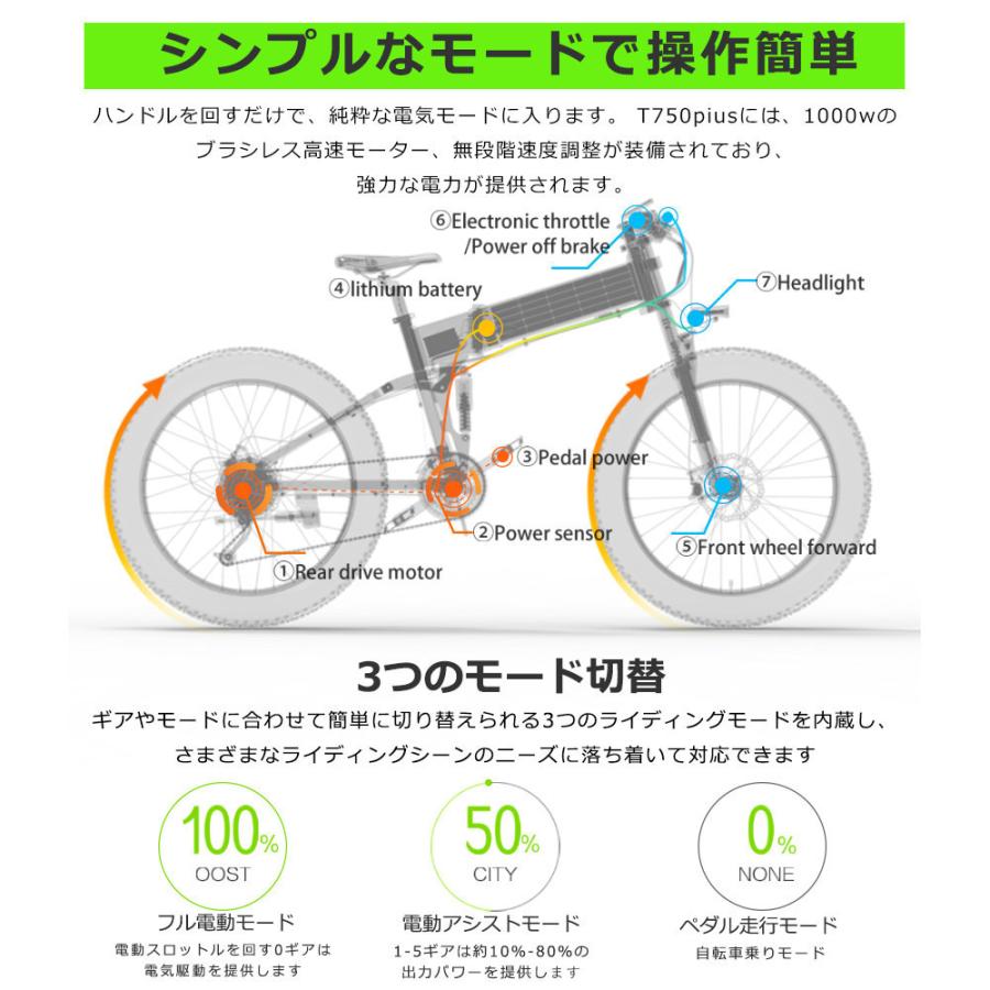 ファットバイク 26インチ 電動バイク 折りたたみ 電動アシスト自転車 ...