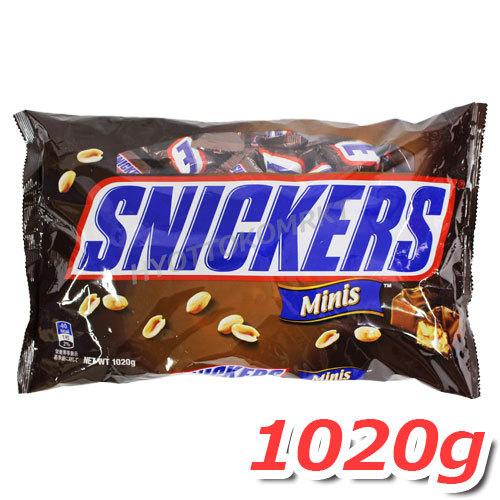 マース スニッカーズ ミニチュア 大容量 1020g スペシャルプライス!お