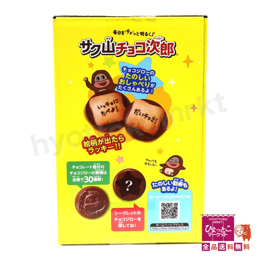 正栄デリシィ サク山チョコ次郎 チョコ ビスケット シェアパック 個