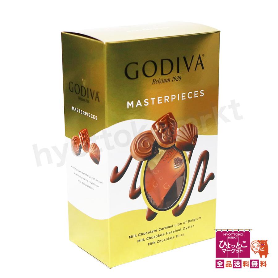 ギフトにピッタリ♪】GODIVA ゴディバ マスターピース ミルクアソート