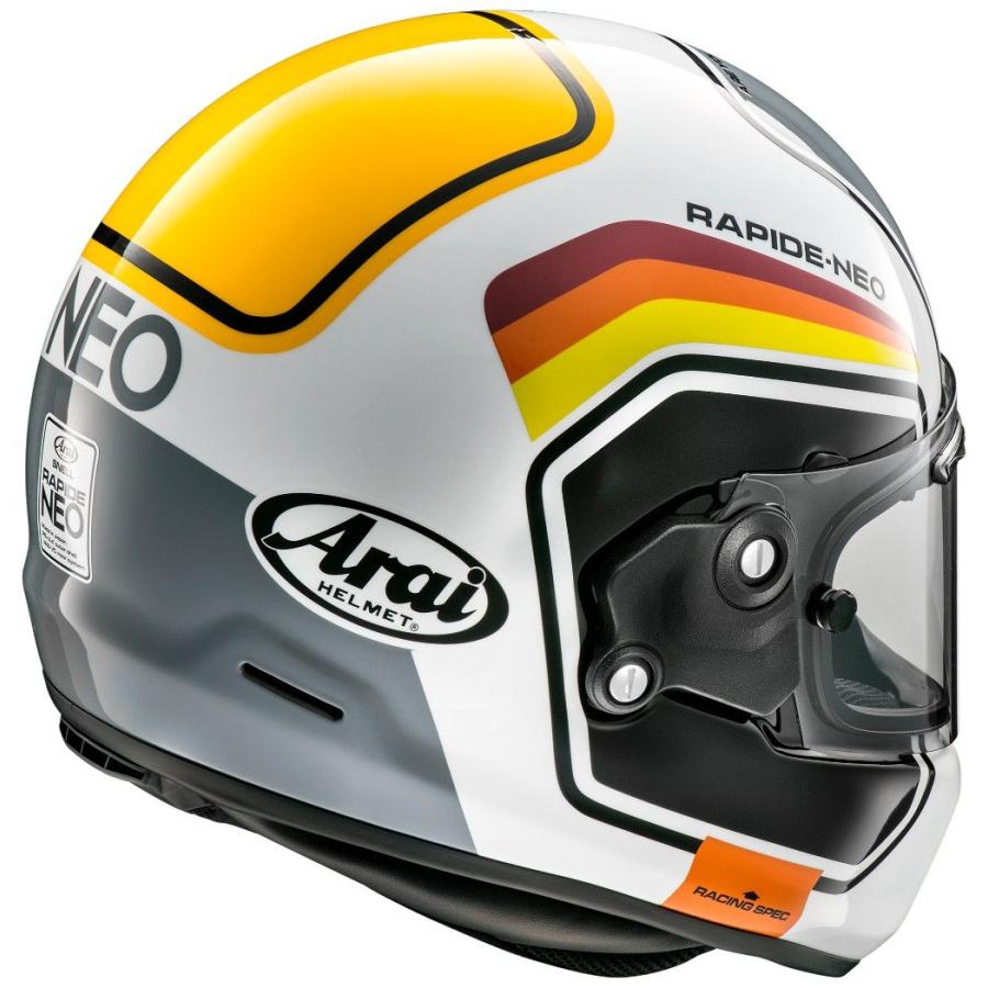 アライ Arai RAPIDE NEO NUMBER WHITE ラパイド ネオ ナンバー
