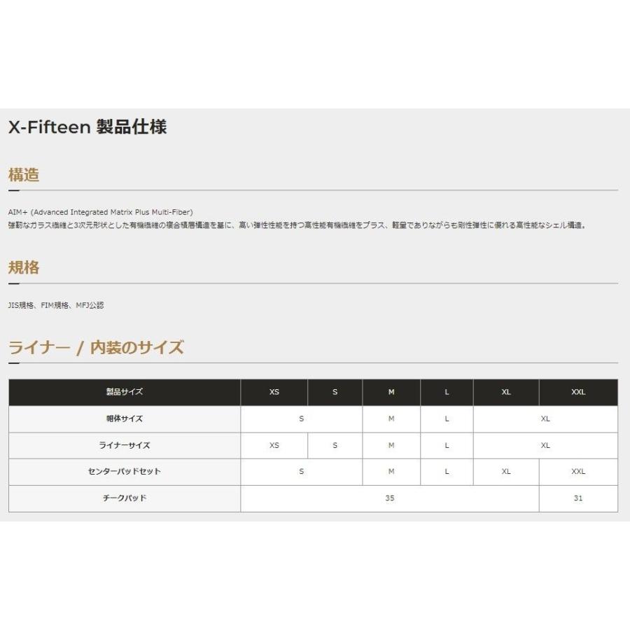 X-15 フルフェイスヘルメット shoei ショウエイ X-Fifteen PROXY
