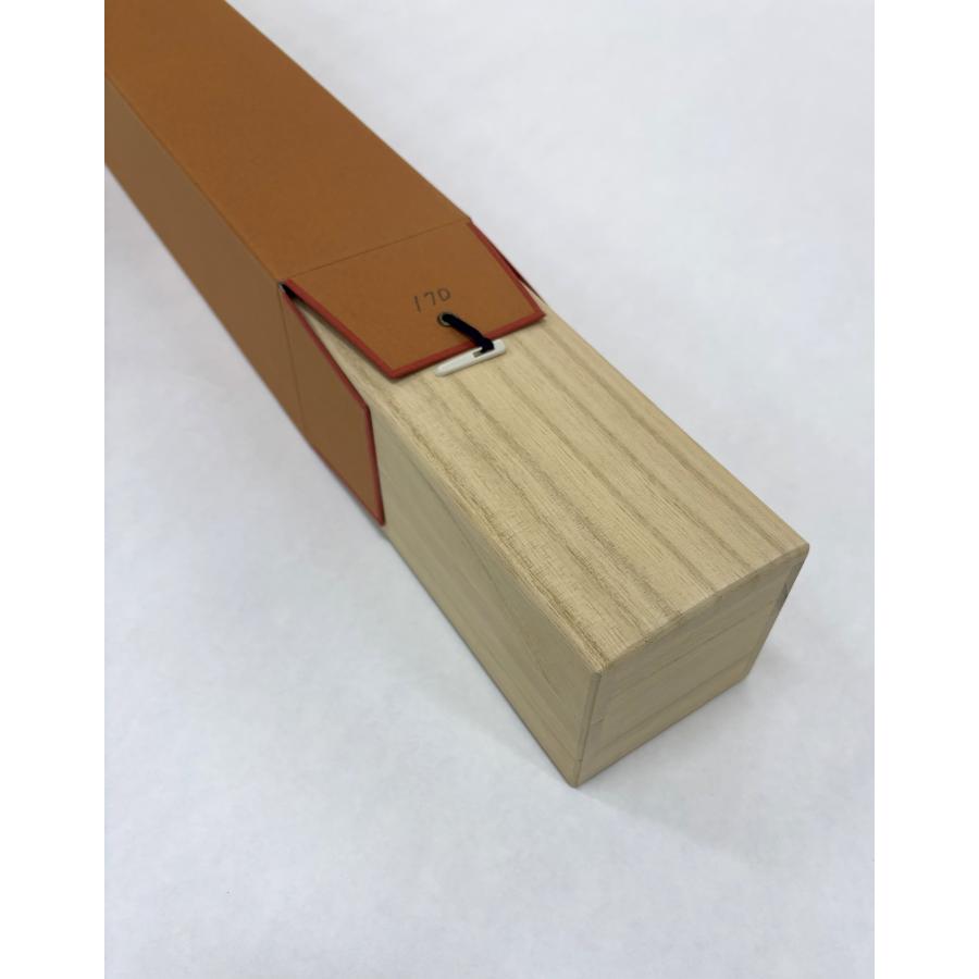 掛け軸／掛軸用桐箱 1尺8寸（545mm）収納用桐箱 たとう箱・見出し