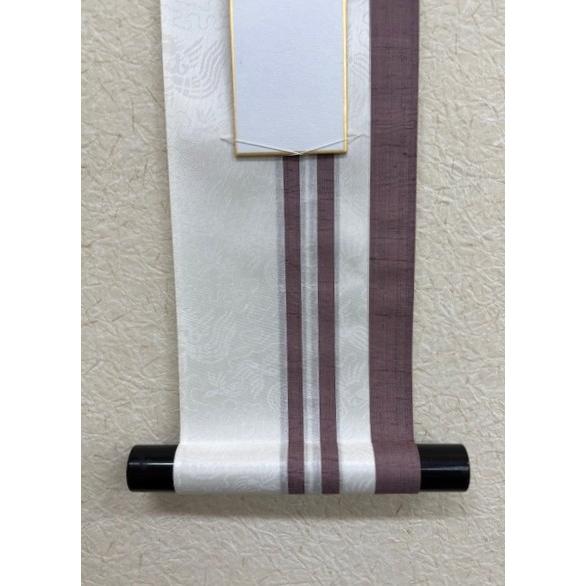 (966)★風帯付小紋色紙短冊掛軸★ 書道用品の通販 株式会社大玄堂 / 表装小物 色紙掛軸 (布