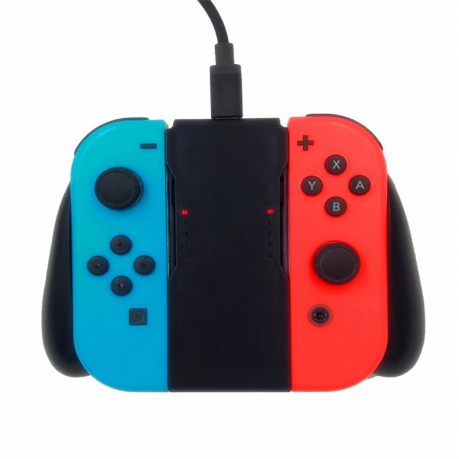 スイッチ switch Joy-Con 充電グリップ ジョイコングリップ ストラップ充電グリップ コントローラー 充電ハンドル ニンテンドー スイッチ Nintendo スイッチ｜hyoustore｜08