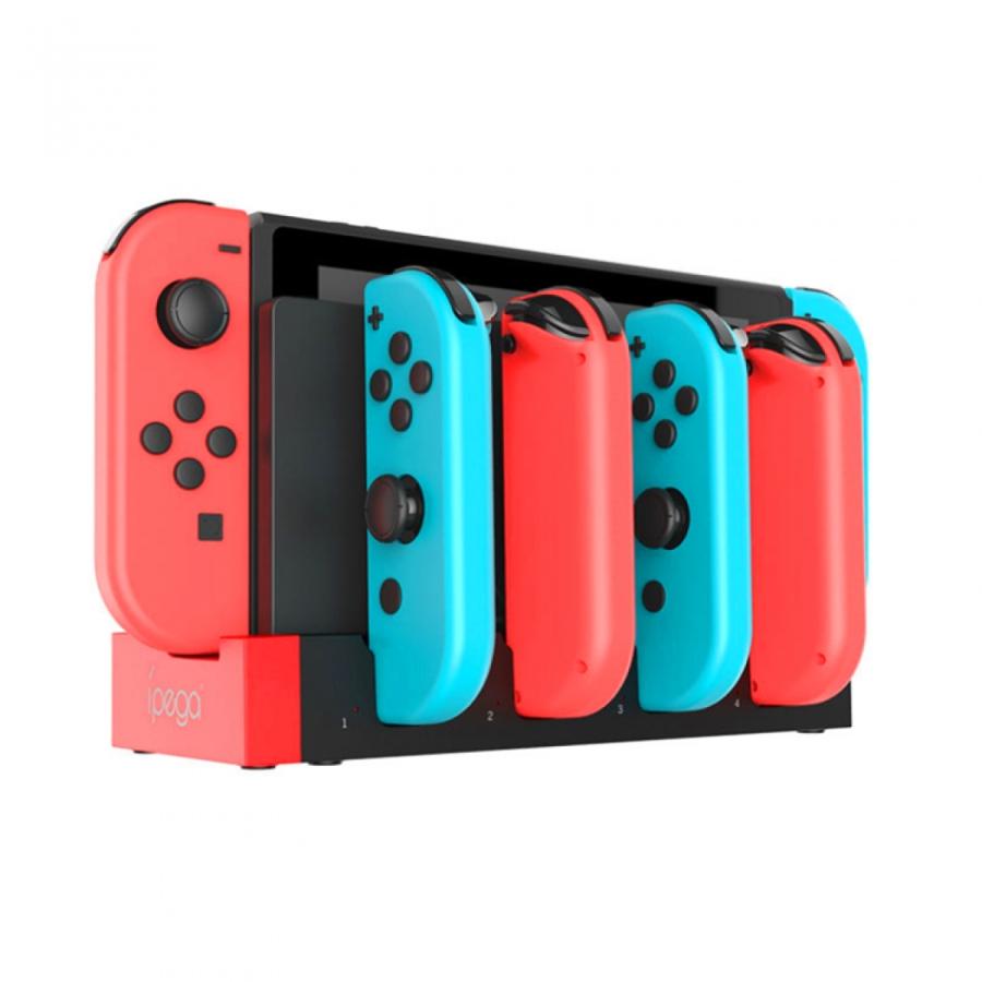 Switch ジョイコン 充電スタンド Joy-Con コントローラー充電 4台同時充電可能 ジョイコン 充電ドック 充電スタンド Joy-Con 任天堂 LED充電指示ランプ付き｜hyoustore｜03