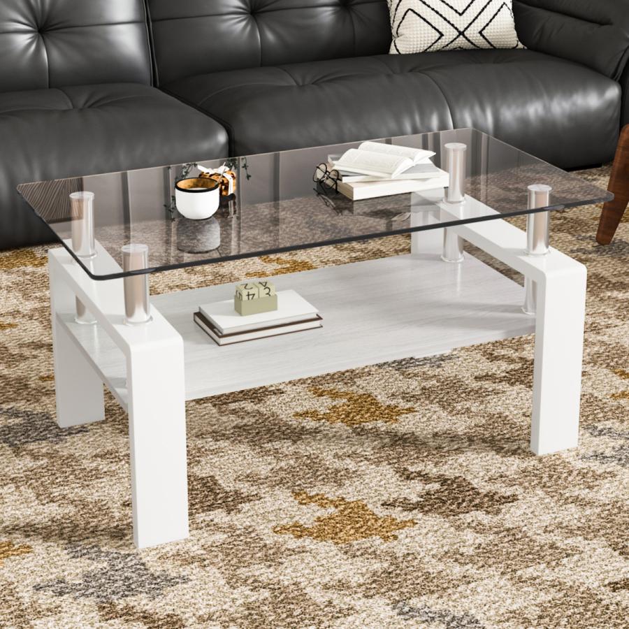 ビンテージ古家具◾️金属性フレーム×強化ガラス天板 ローテーブル ガラステーブル ビンテージ古家具◾️金属性フレーム×強化ガラス天板 ロー