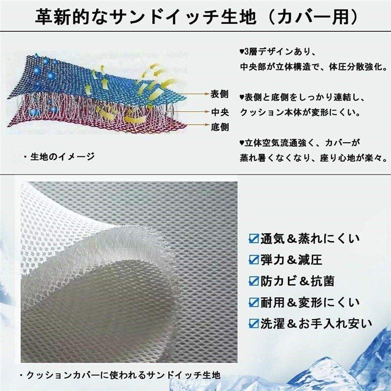 クッション2枚セット スーパーゲルクッション ジェルクッション クッション2枚セット スーパーゲルクッション ジェルクッション