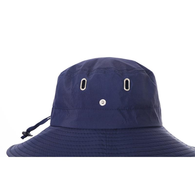 ストーンアイランド　サファリハット　青　ナイロン サファリハット 帽子 ハット メッシュ つば広 折りたたみ 撥水加工