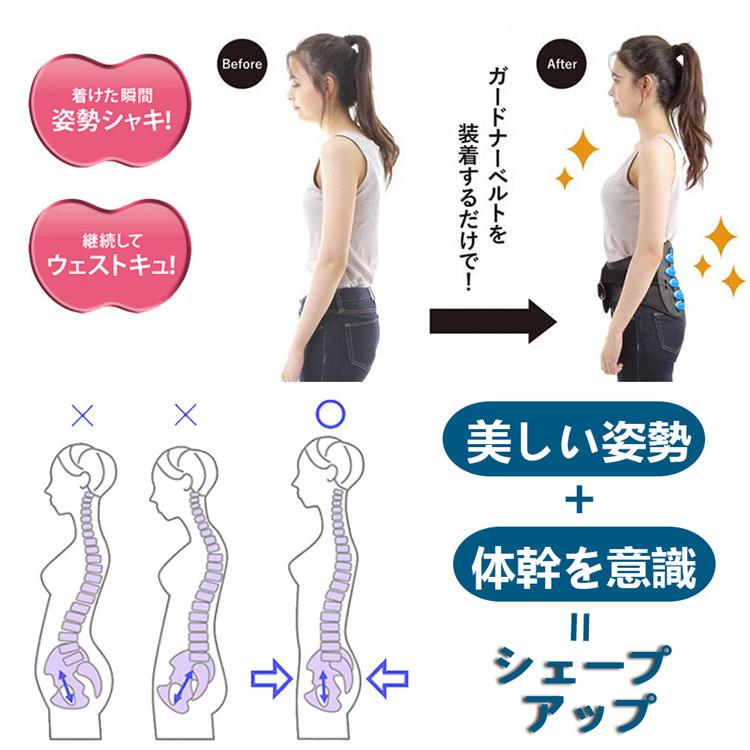 骨盤ベルト 腰痛 非ゴム製 サイズ調整可 ダイエット 強力固定 蒸れない 軽い 洗濯可 スリム  猫背サポーター がっちり固定 美姿勢 ベルト｜hyp｜07