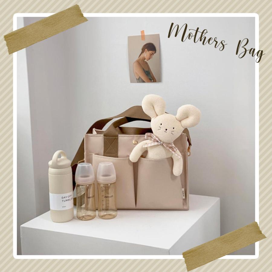 マザーズバッグ トートバッグ ショルダー ハンドバッグ 手提げバッグ 軽量 大容量 ベビーカーバッグ ペアレンツバッグ レディース 3way 防水 仕切り | ブランド登録なし | 10