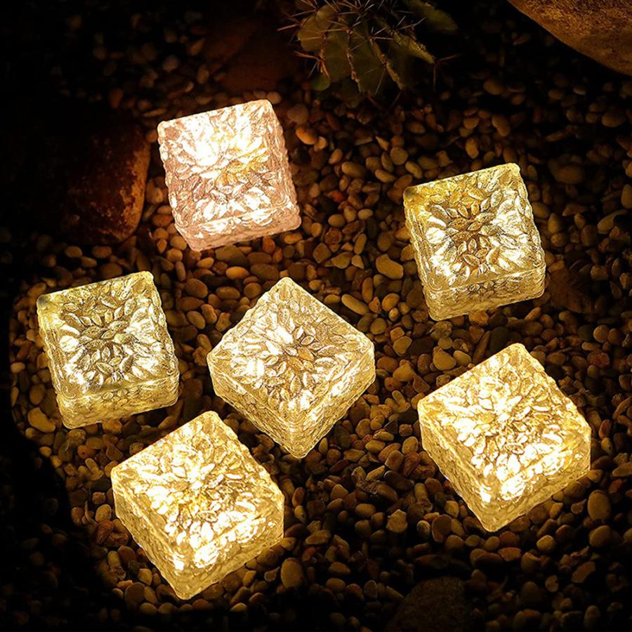 ガーデンライト 屋外 8個セット 庭 階段 ソーラーライト ベランダ