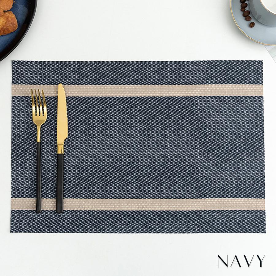 ランチョンマット 北欧 4枚セット おしゃれ 洗える 撥水 撥油 汚れ 傷防止 敷物 テーブルクロス インテリア ランチマット 食卓 プレースマット 撥水加工 | ブランド登録なし | 11