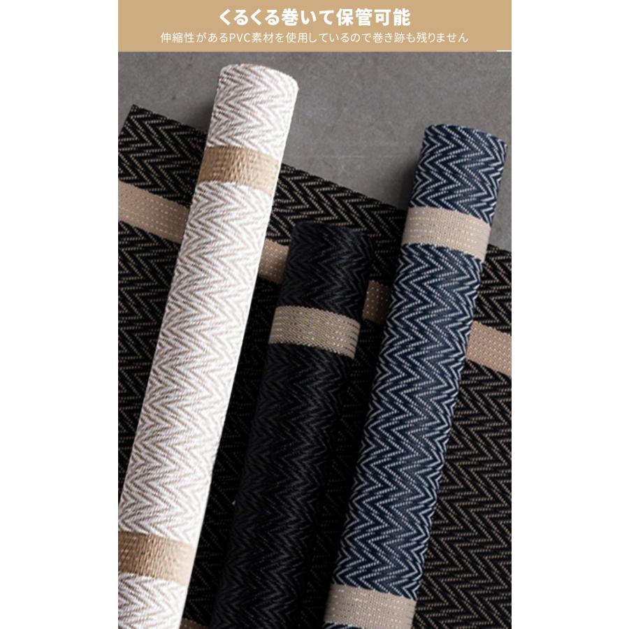 ランチョンマット 北欧 4枚セット おしゃれ 洗える 撥水 撥油 汚れ 傷防止 敷物 テーブルクロス インテリア ランチマット 食卓 プレースマット 撥水加工 | ブランド登録なし | 07