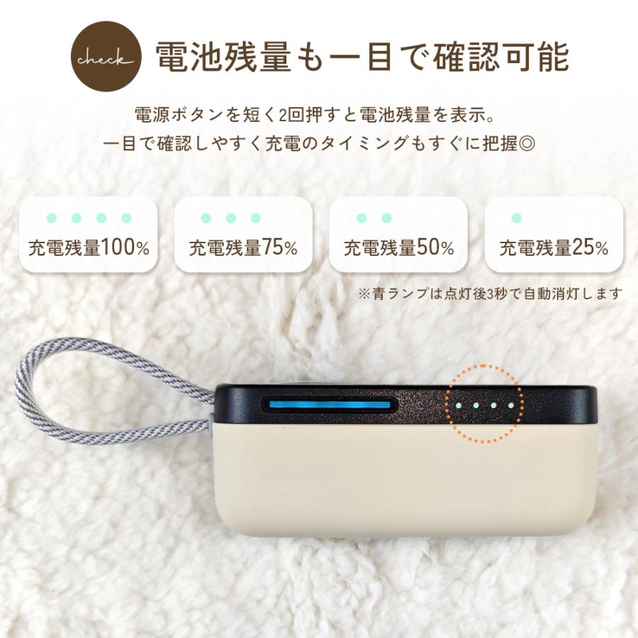 充電式カイロ 9000mAh 分離式 PSE認証済み モバイルバッテリー機能付き