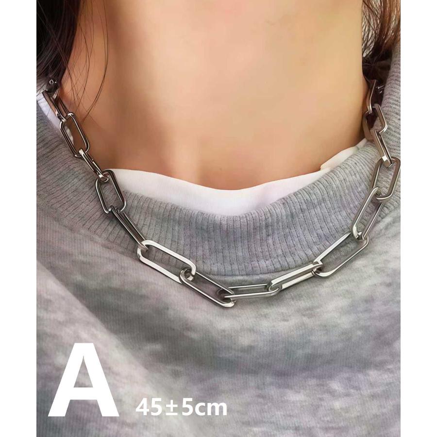 モード チェーン ネックレス レディース メンズ アクセサリー NEK