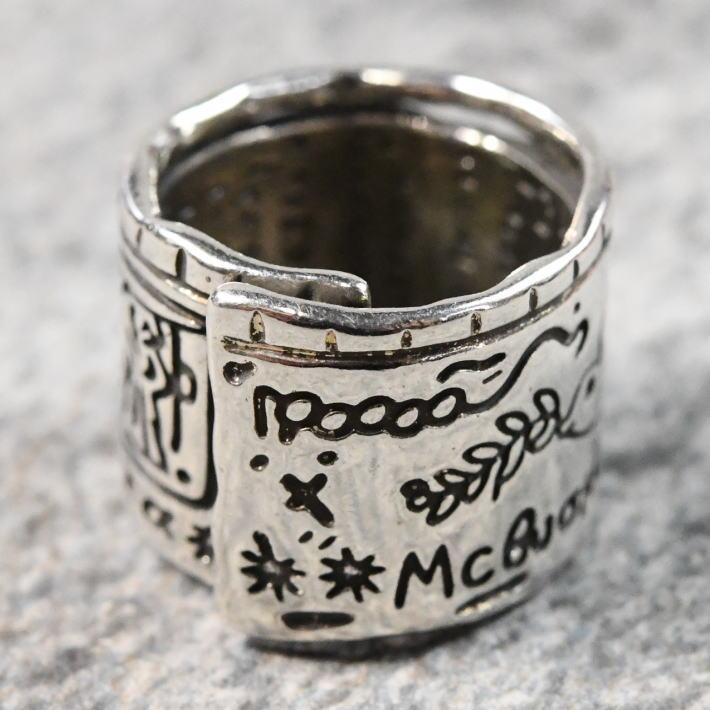 職人の手仕事感◎】指輪 リング オープンリング メンズ レディース