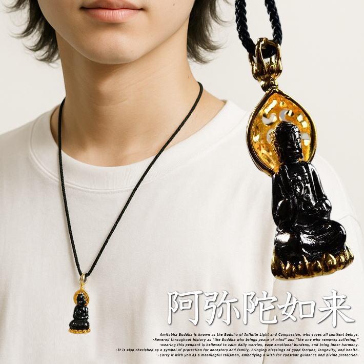 お守りチョーカー/阿弥陀如来】チョーカー ネックレス メンズ